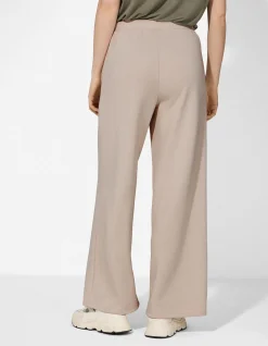 Hose - einfarbig - beige