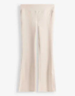 Hose - einfarbig - beige