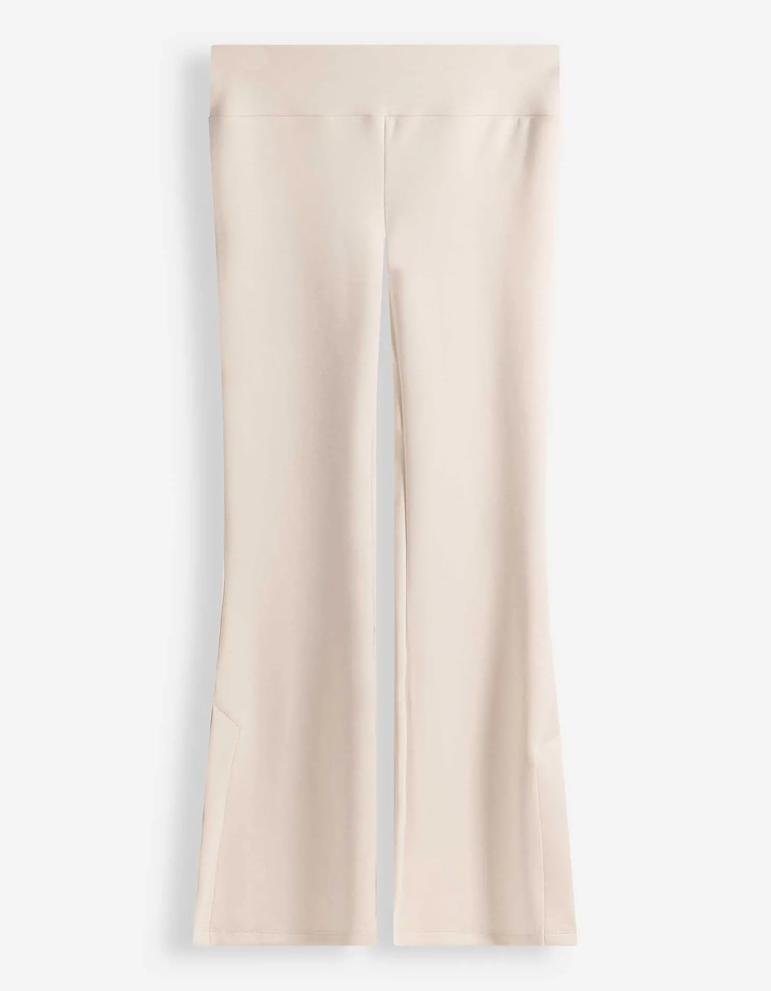 Hose - einfarbig - beige