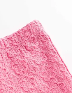 Hose - einfarbig - pink
