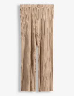 Hose - Elastischer Bund - beige