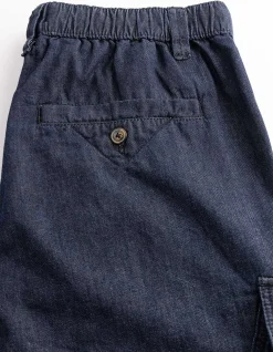 Hose - Elastischer Bund - dunkelblau