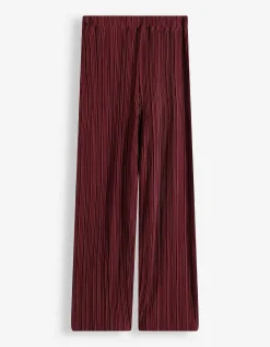 Hose - Elastischer Bund - dunkelrot