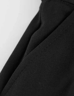 Hose - Elastischer Verschluss - schwarz