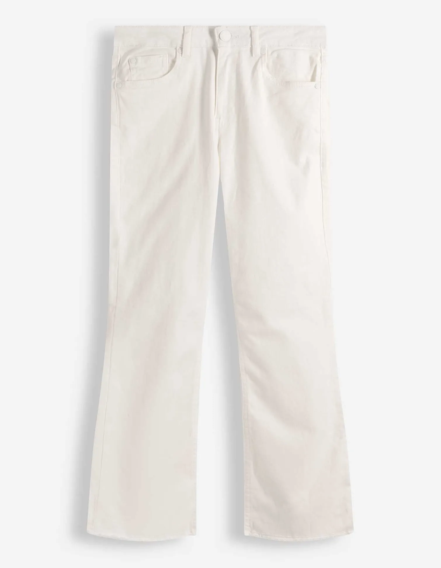 Hose - Flared Fit - weiß
