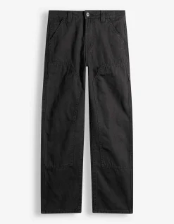 Hose - Loose Fit - dunkelgrau