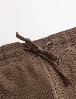 Hose - Normale Länge - braun