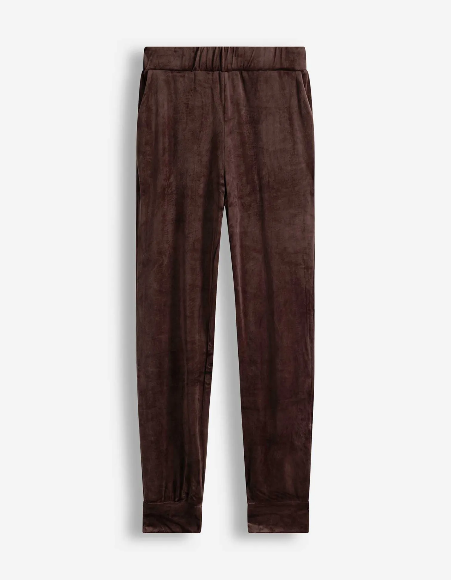Hose - Samt - dunkelbraun