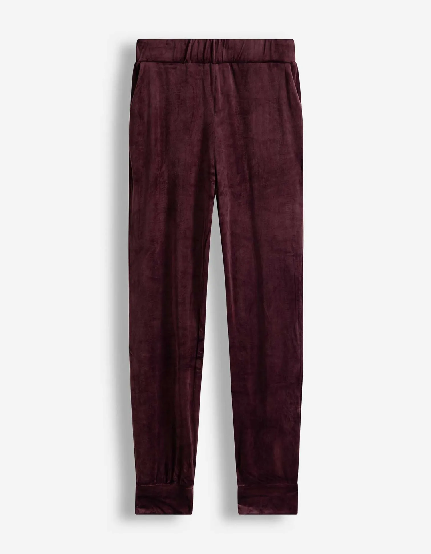 Hose - Samt - dunkellila