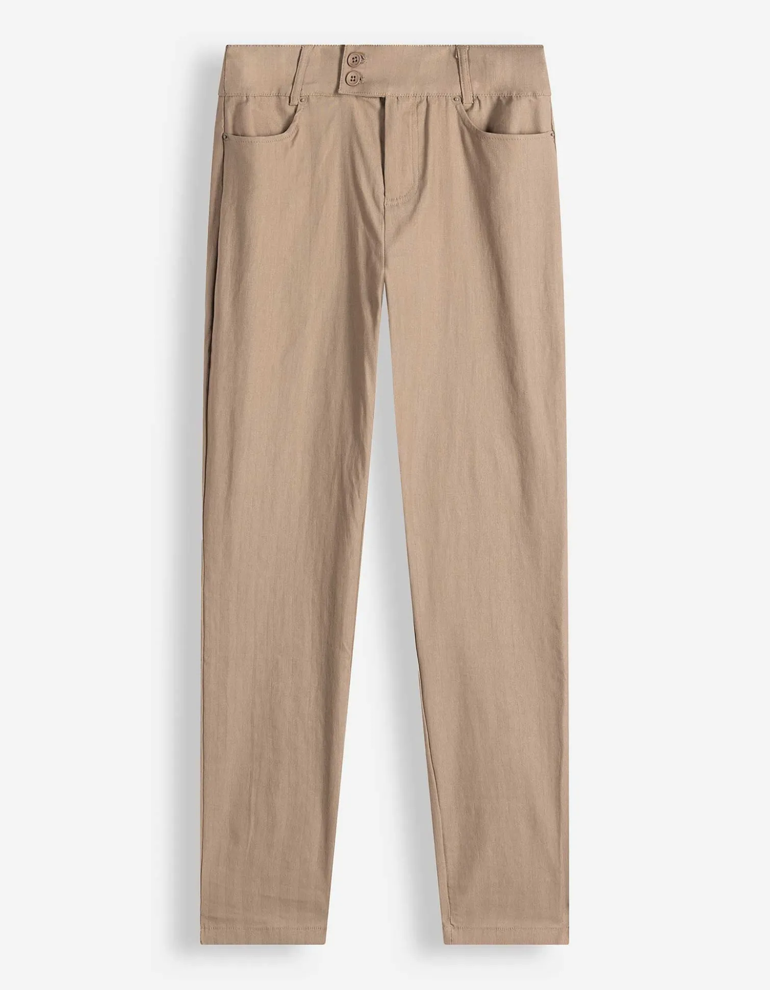 Hose - Skinny Fit - braun