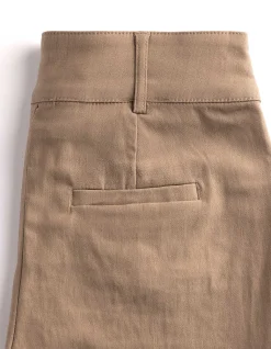 Hose - Skinny Fit - braun