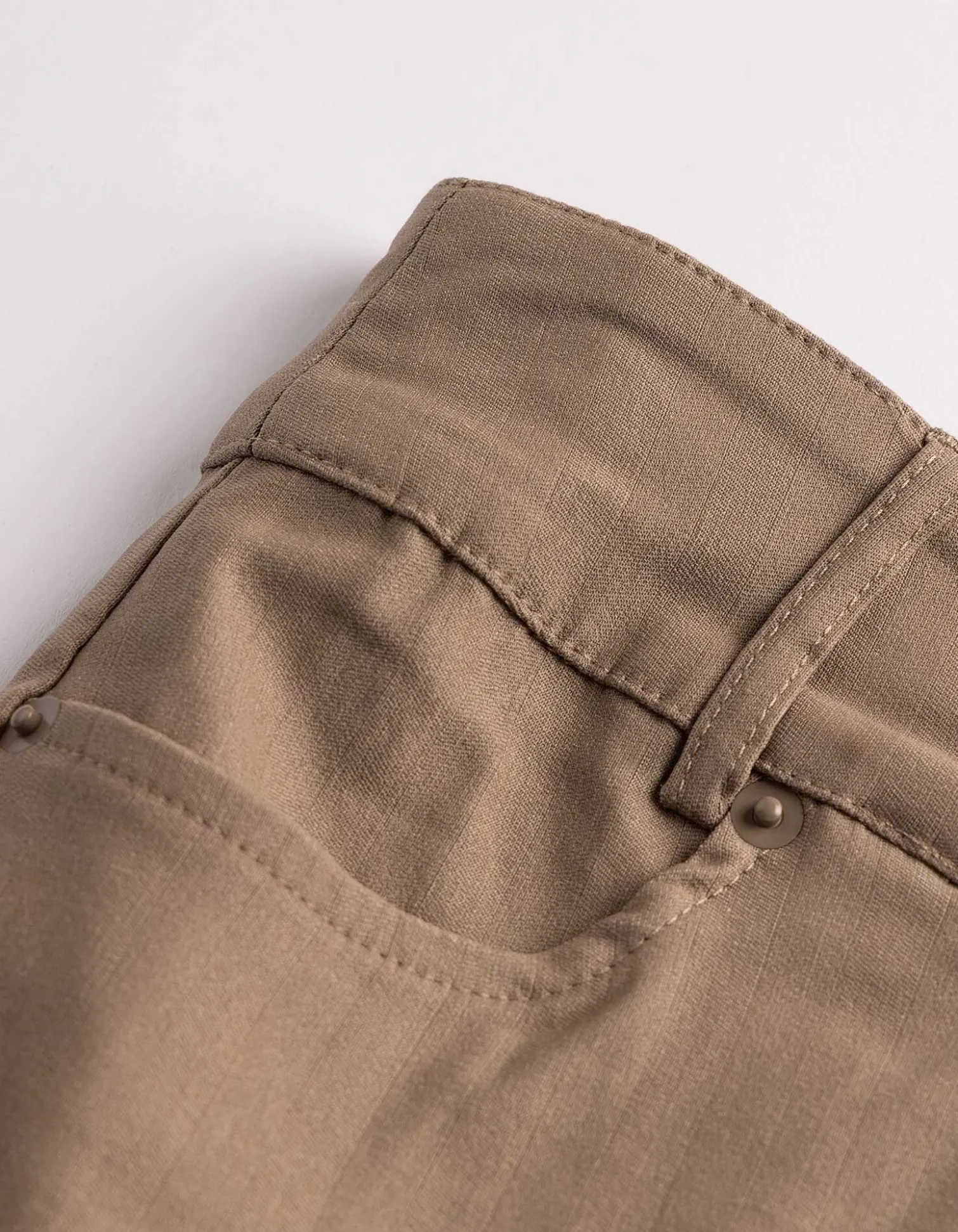 Hose - Skinny Fit - braun