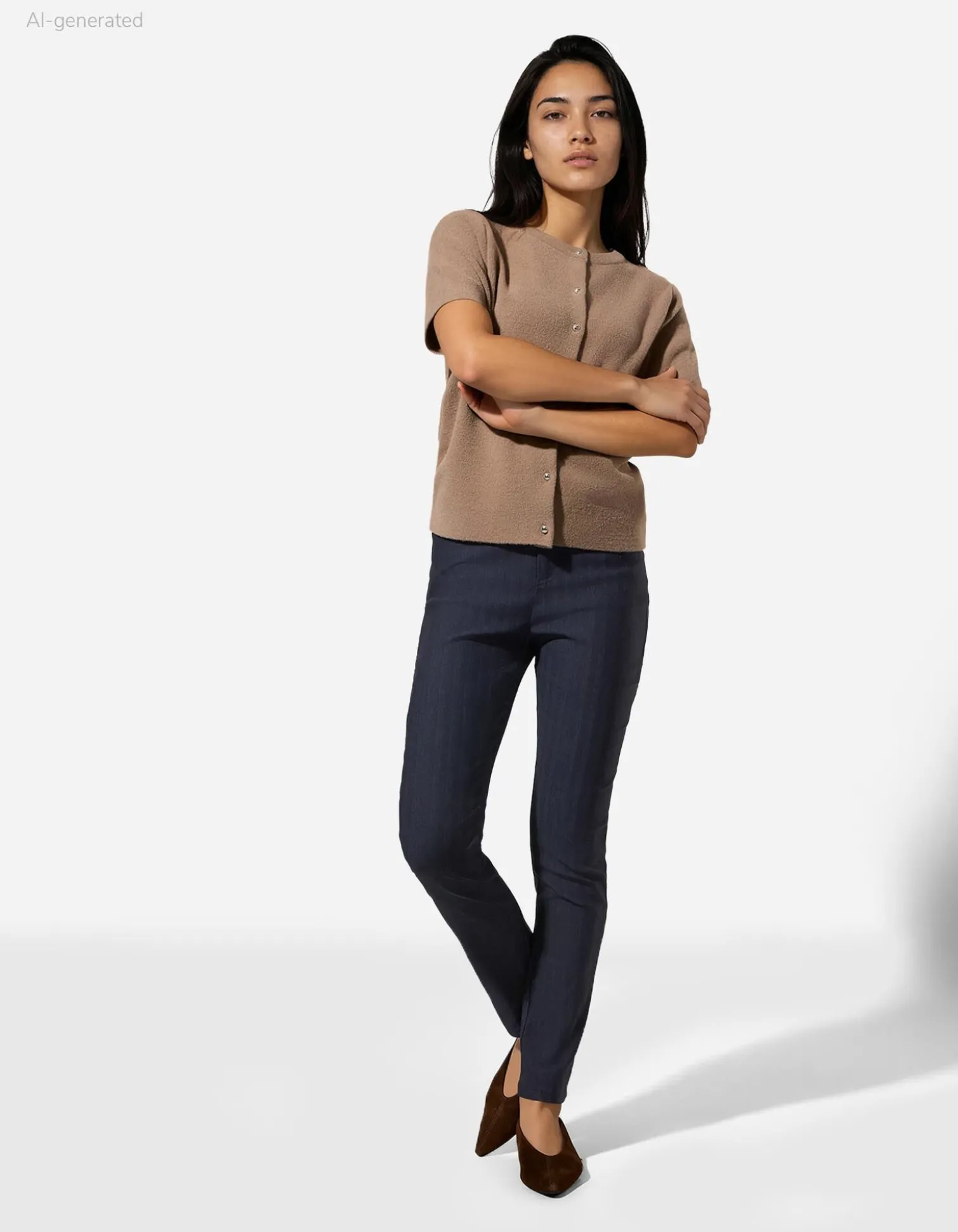 Hose - Skinny Fit - dunkelblau