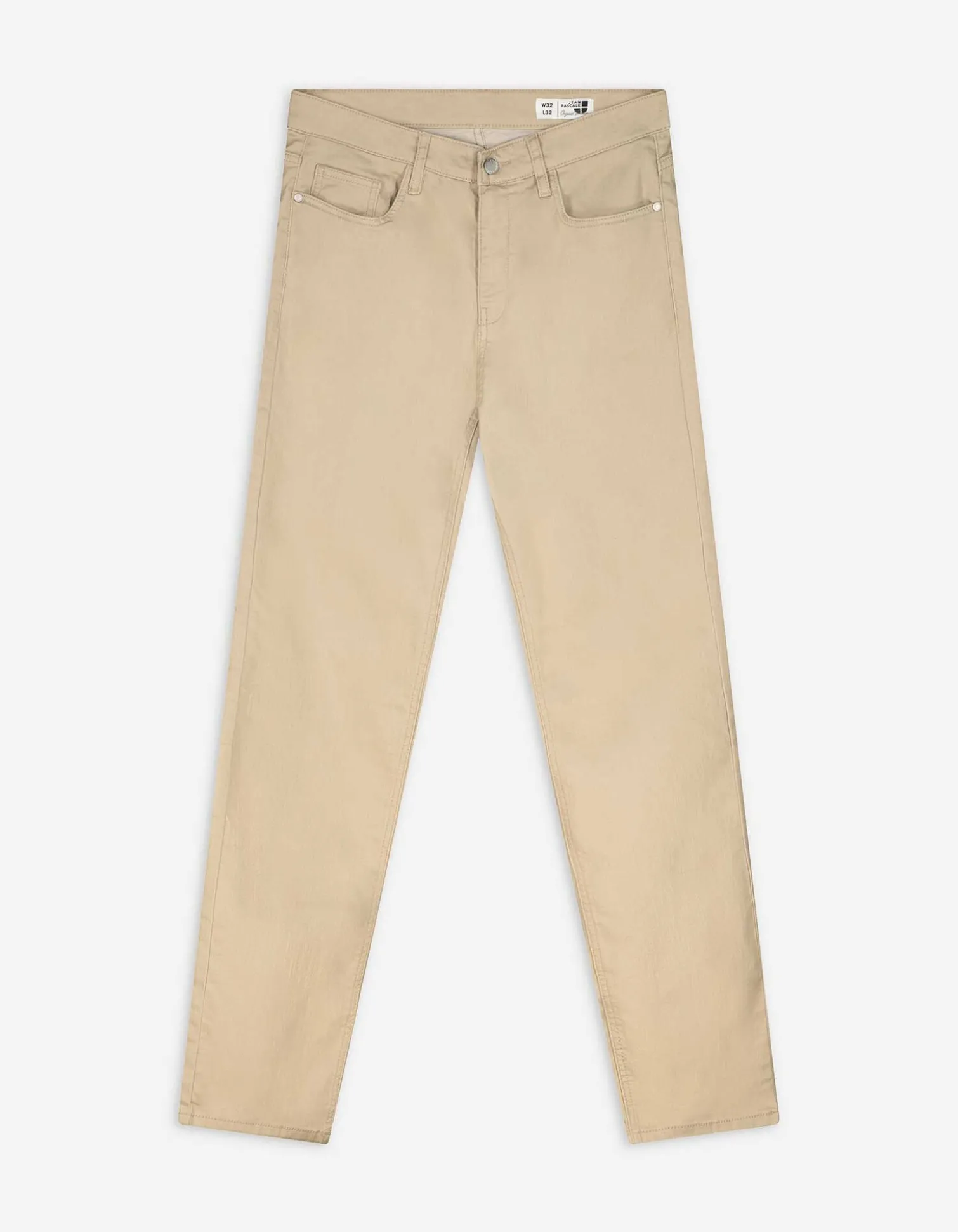 Hose - Straight Fit - beige