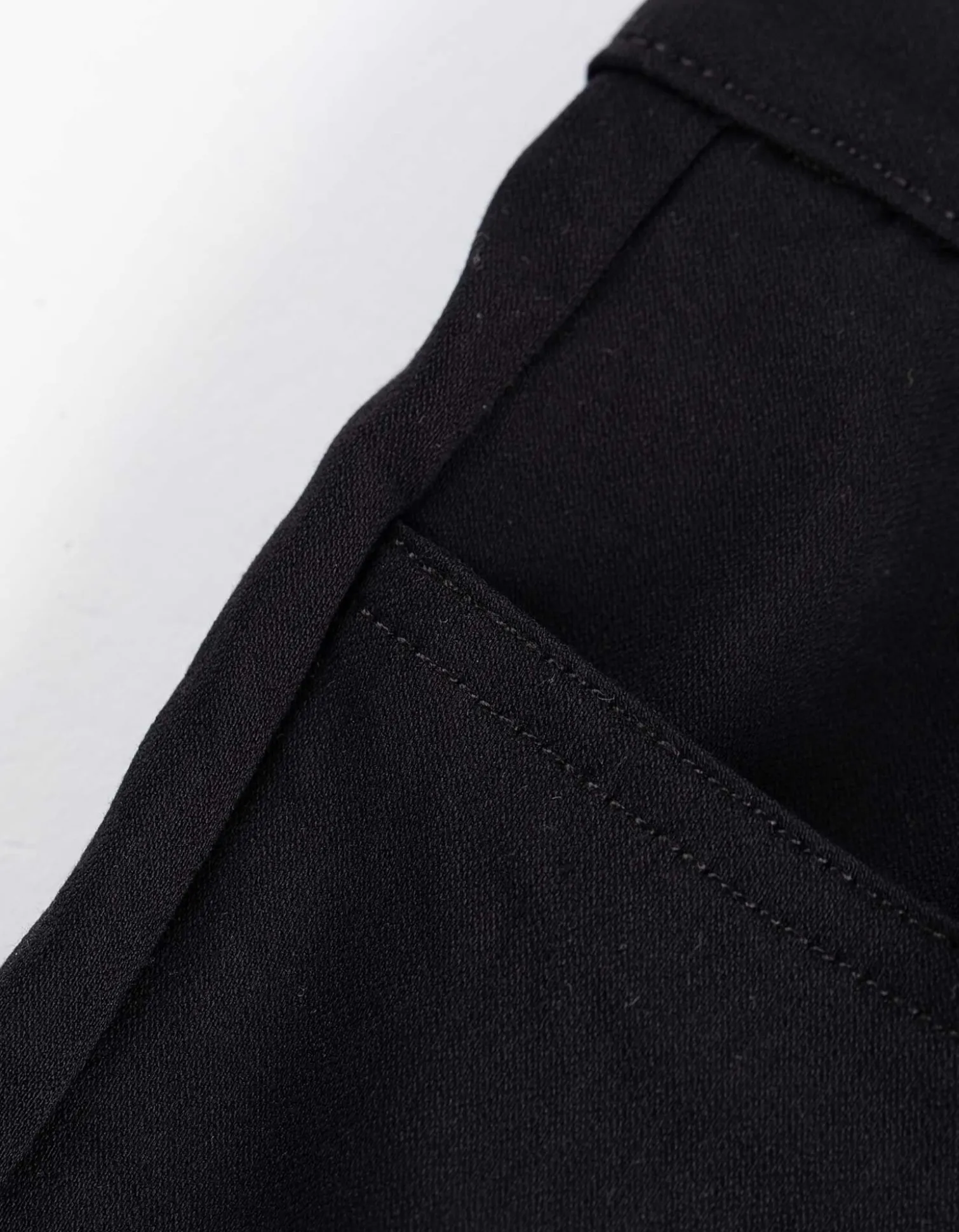 Hose - Straight Fit - schwarz