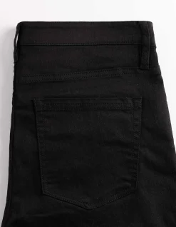 Hose - Straight Fit - schwarz