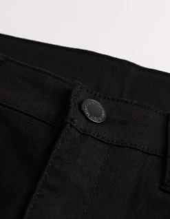 Hose - Straight Fit - schwarz