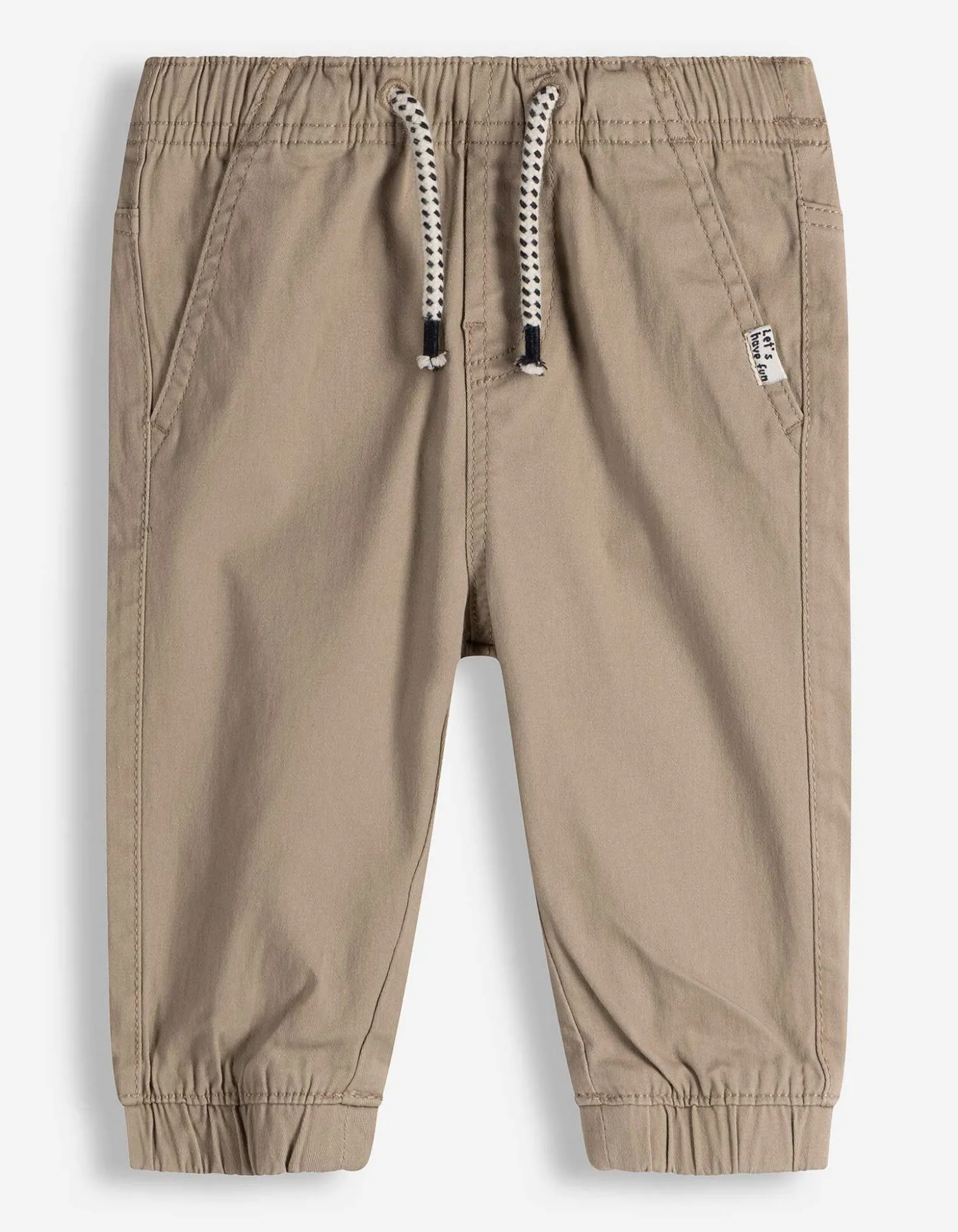 Hose - Stretchanteil - beige