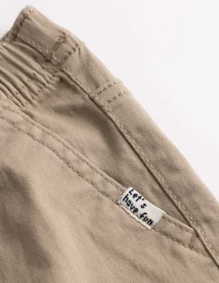 Hose - Stretchanteil - beige