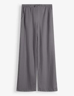 Hose - Waffelstruktur - dunkelgrau