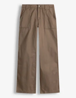 Hose - Wide Fit - braun
