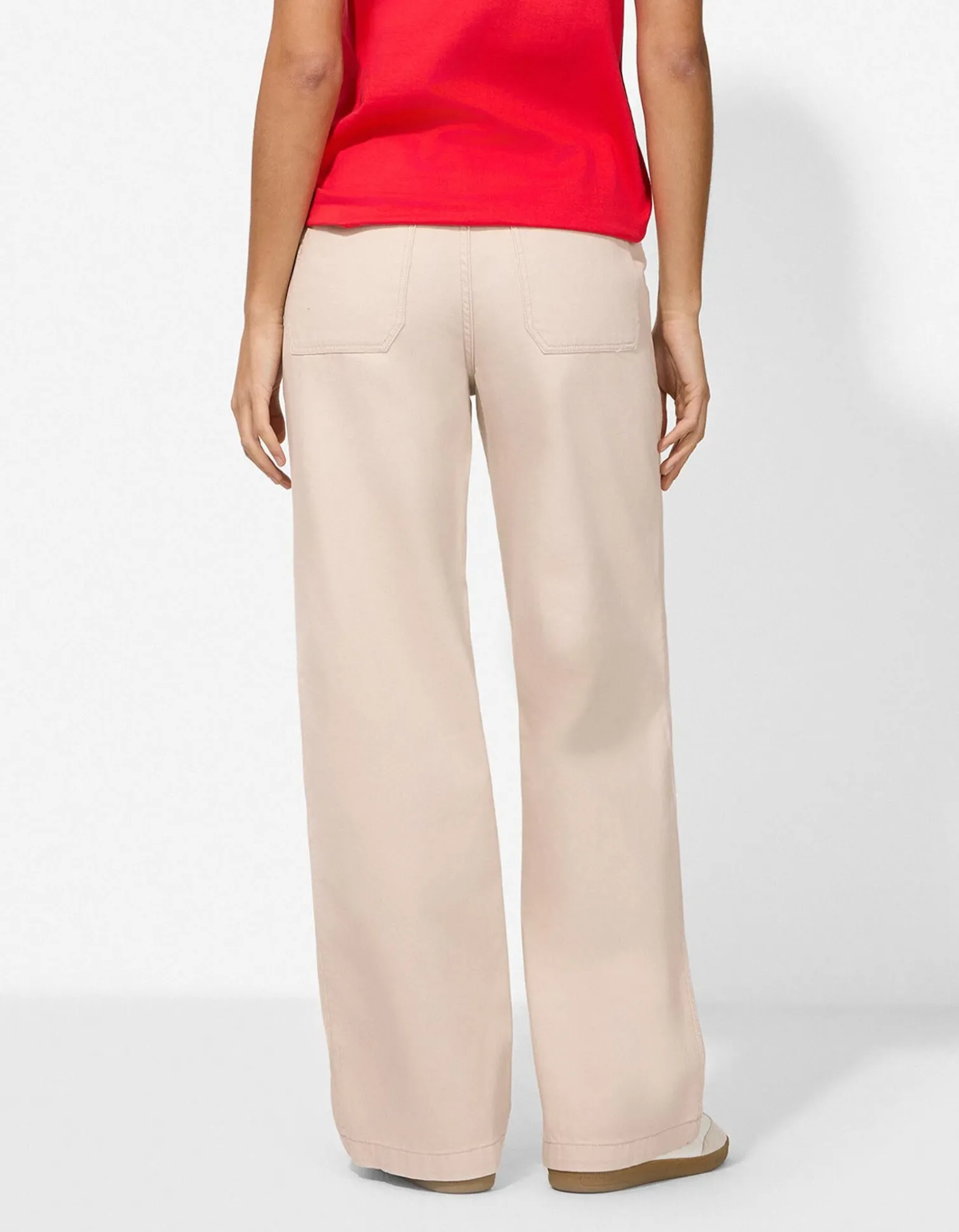 Hose - Wide Fit - weiß
