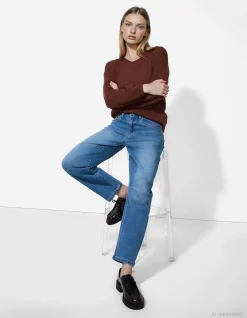Jeans - Balloon Fit - blau