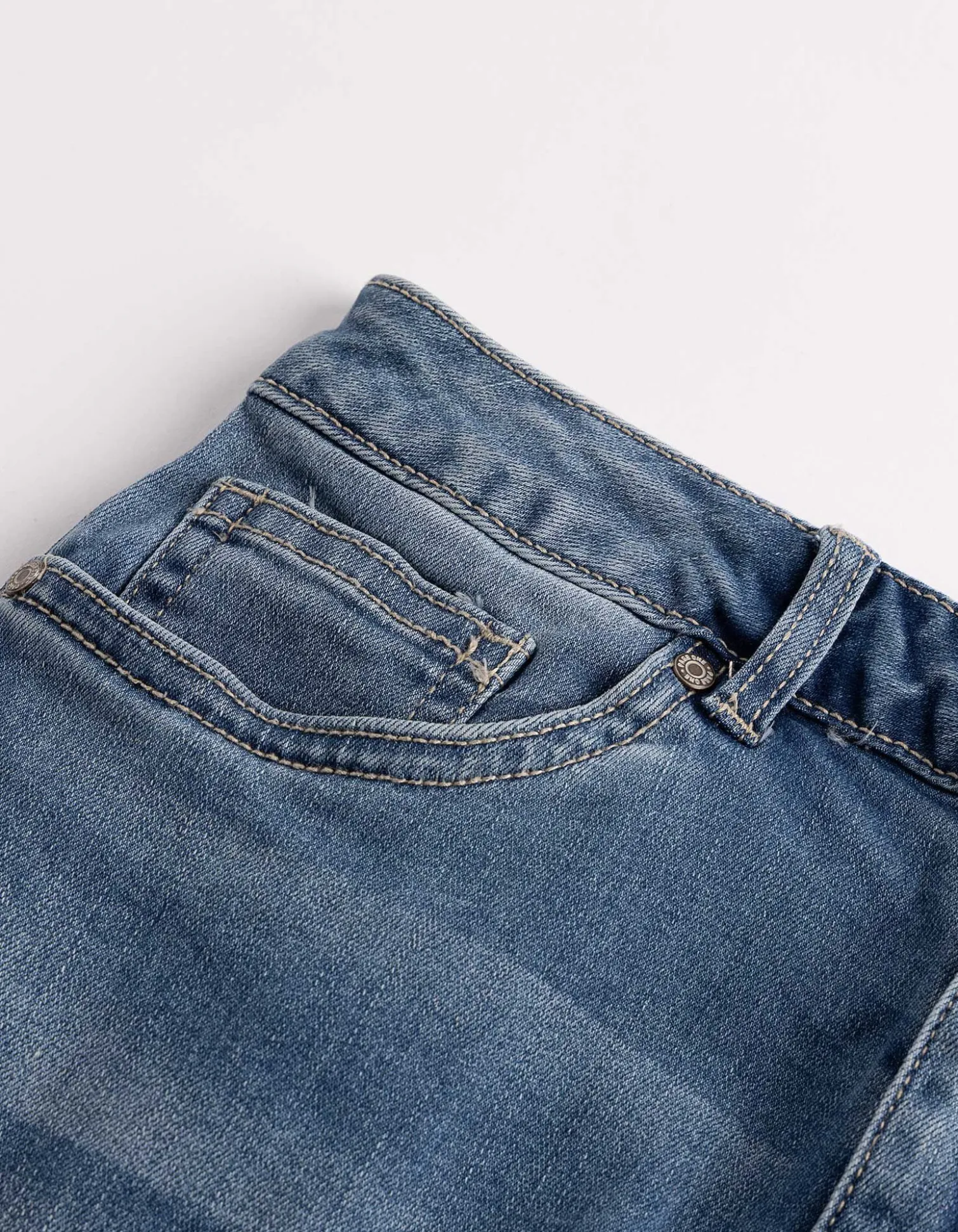 Jeans - Balloon Fit - blau
