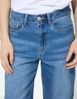 Jeans - Balloon Fit - blau