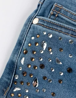 Jeans - Bootcut Fit - blau