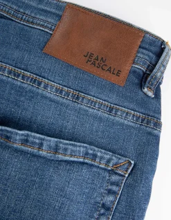 Jeans - Eingrifftaschen - dunkelblau