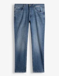 Jeans - Eingrifftaschen - dunkelblau