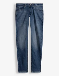 Jeans - Eingrifftaschen - dunkelblau