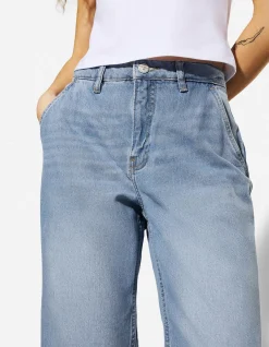 Jeans - light blue denim - blau