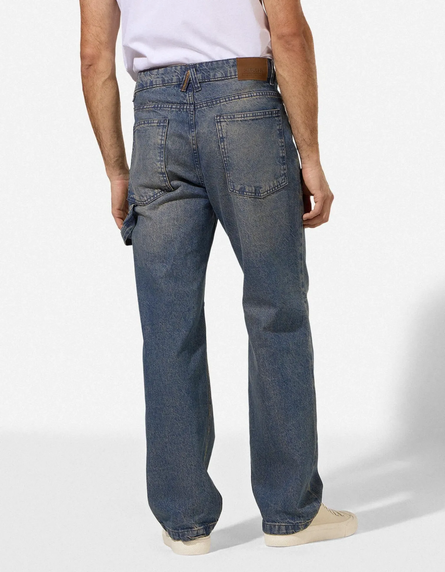 Jeans - Loose Fit - dunkelblau