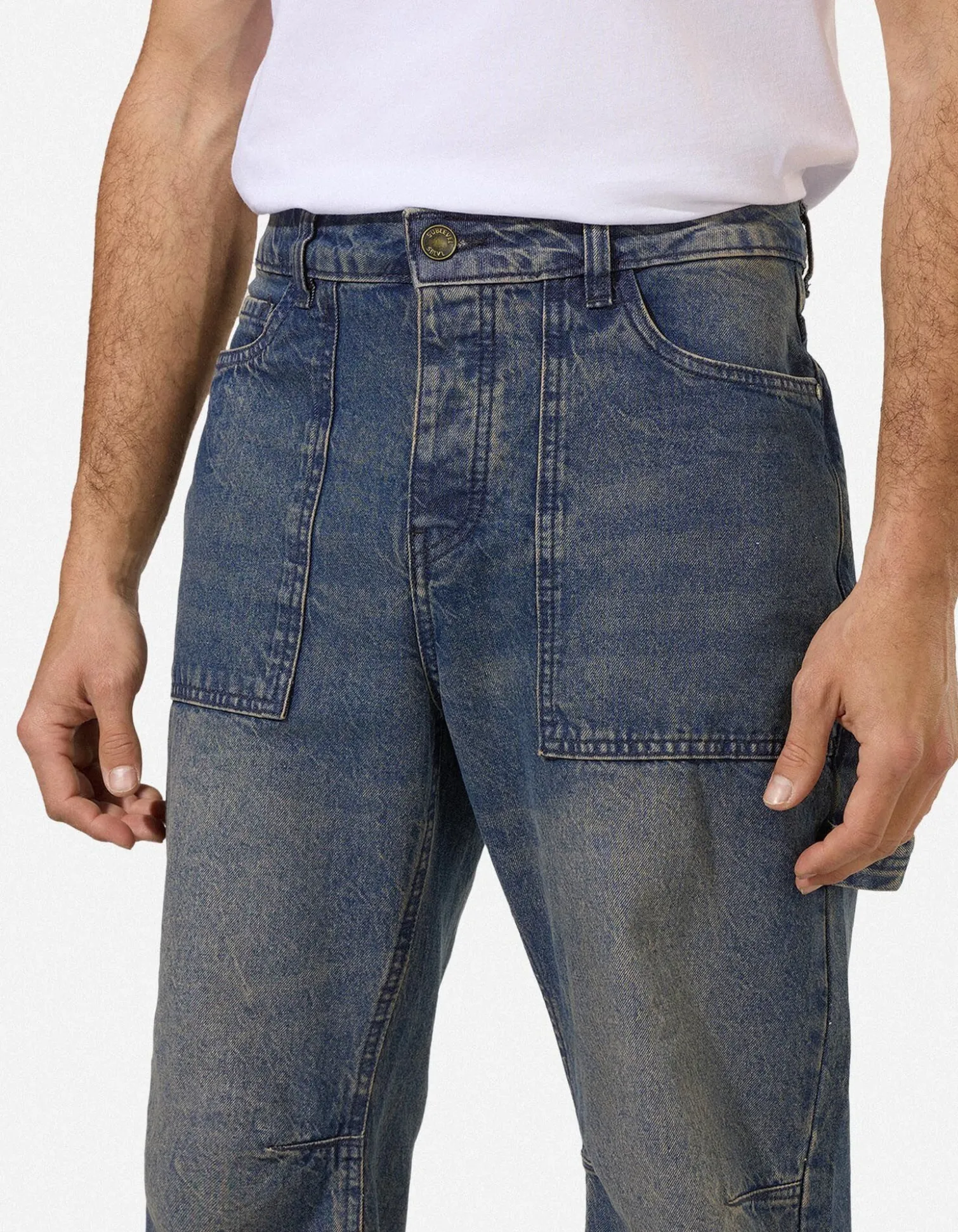 Jeans - Loose Fit - dunkelblau