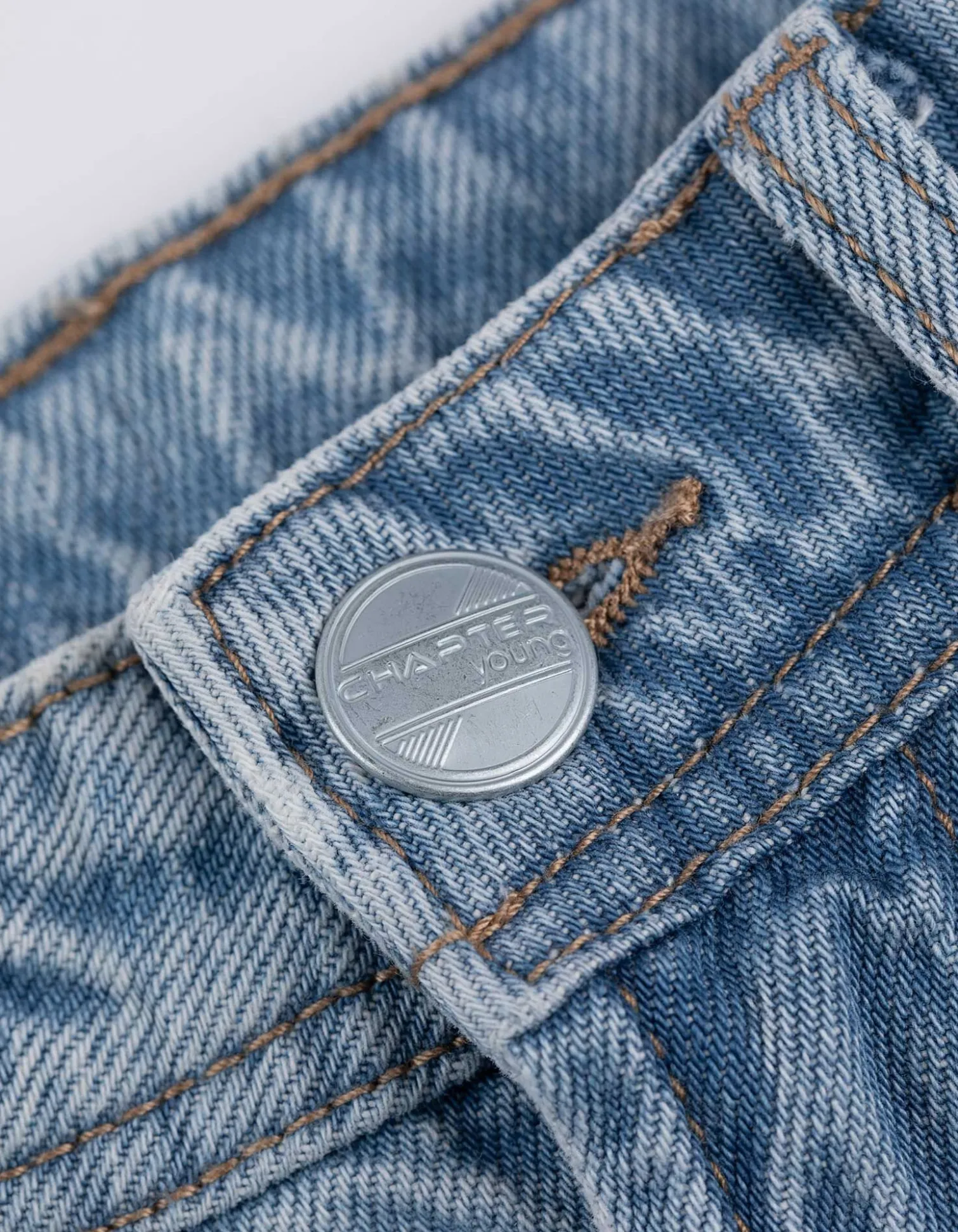 Jeans - Loose Fit - hellblau