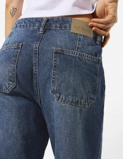 Jeans - mid blue denim - blau
