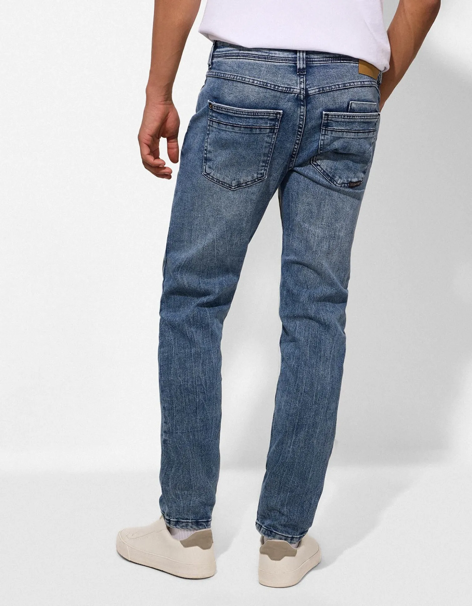 Jeans - Modern Straight Fit - blau