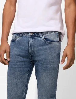 Jeans - Modern Straight Fit - blau