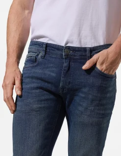 Jeans - Slim Fit - dunkelblau