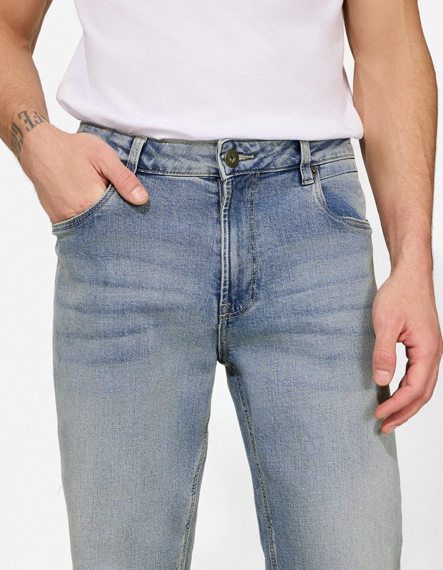 Jeans - Slim Fit - hellblau