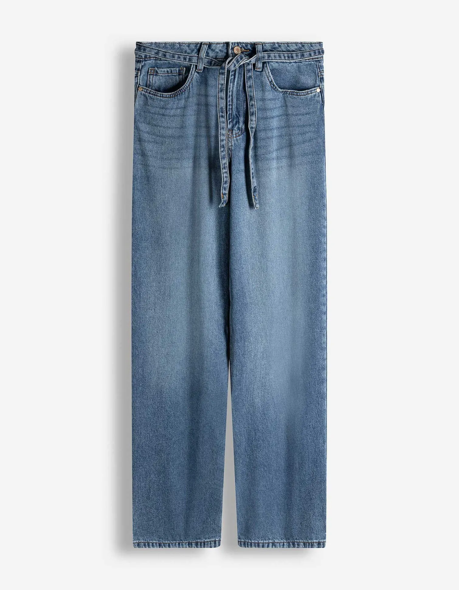 Jeans - Straight Fit - blau