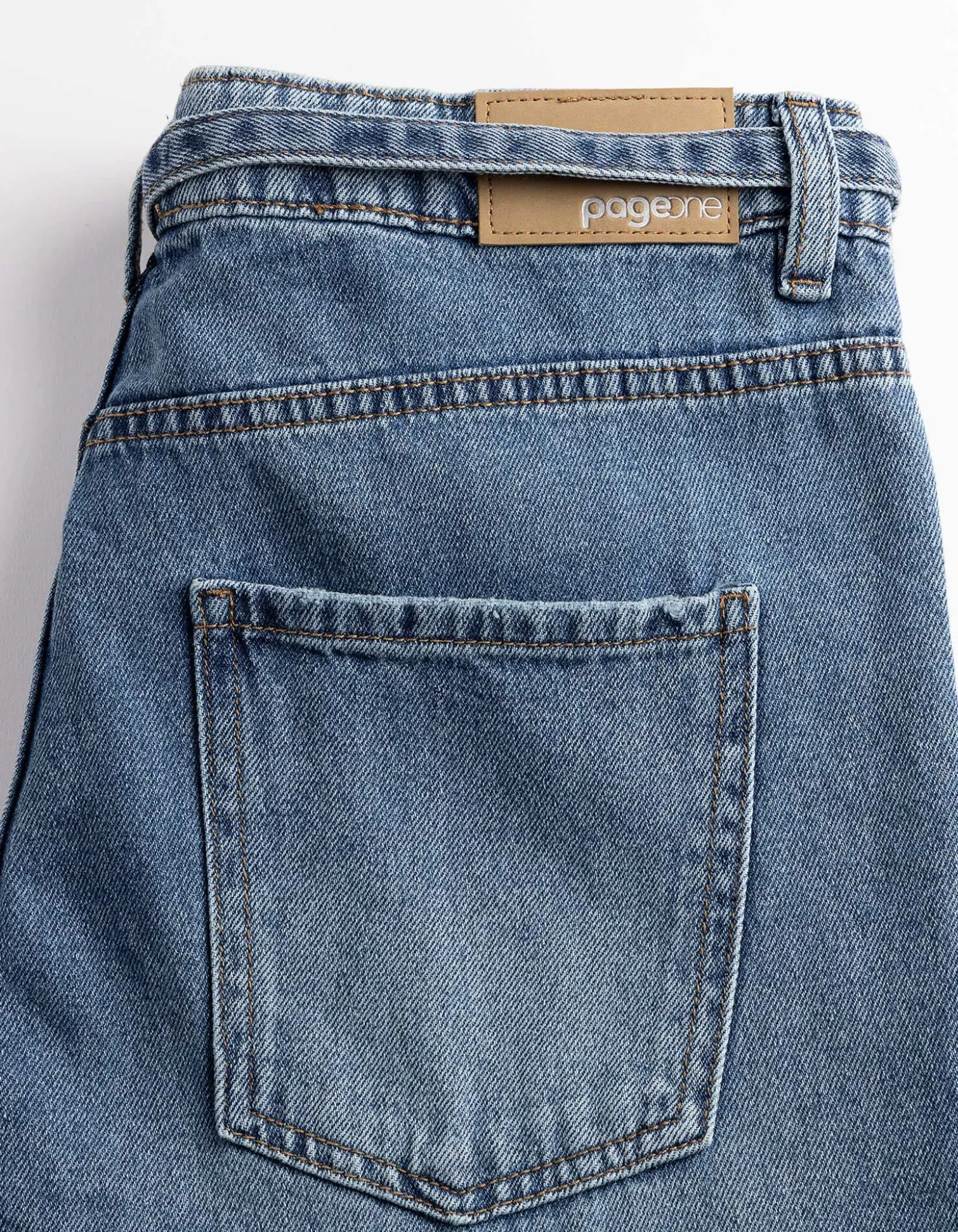 Jeans - Straight Fit - blau