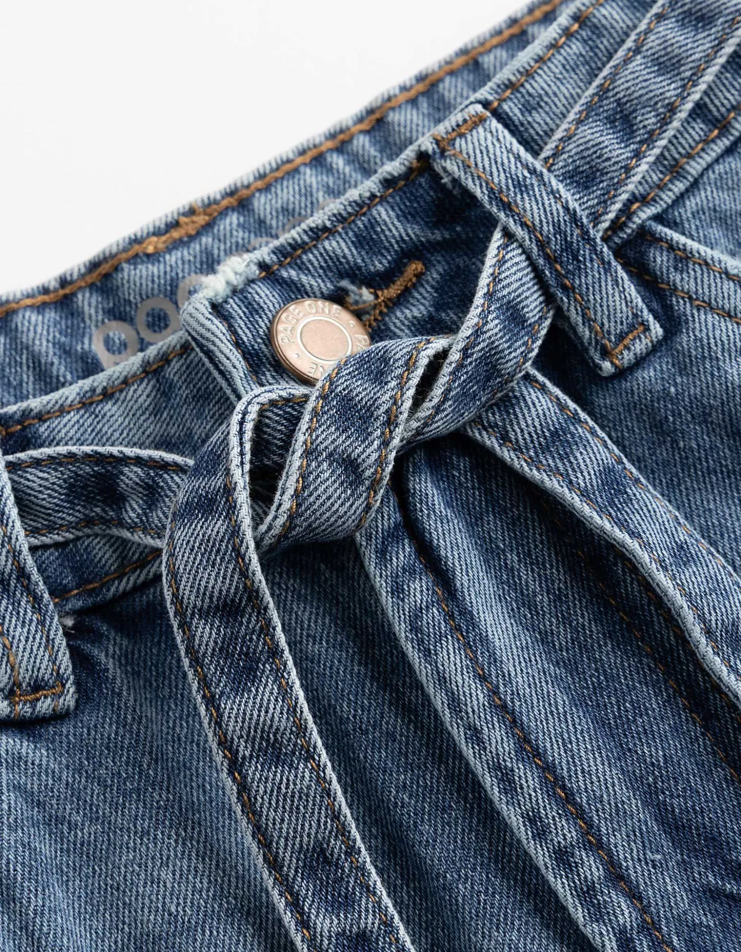 Jeans - Straight Fit - blau