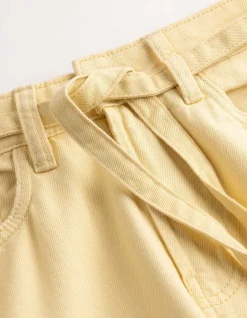 Jeans - Straight Fit - hellgelb
