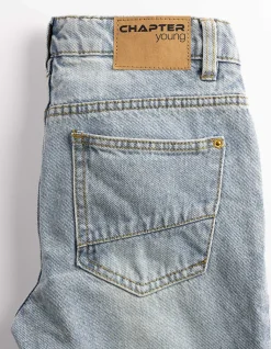 Jeans - Straight Fit - hellblau