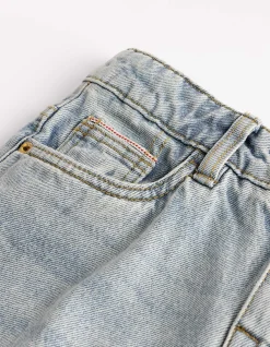 Jeans - Straight Fit - hellblau