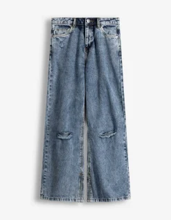 Jeans - Straight Fit - hellblau