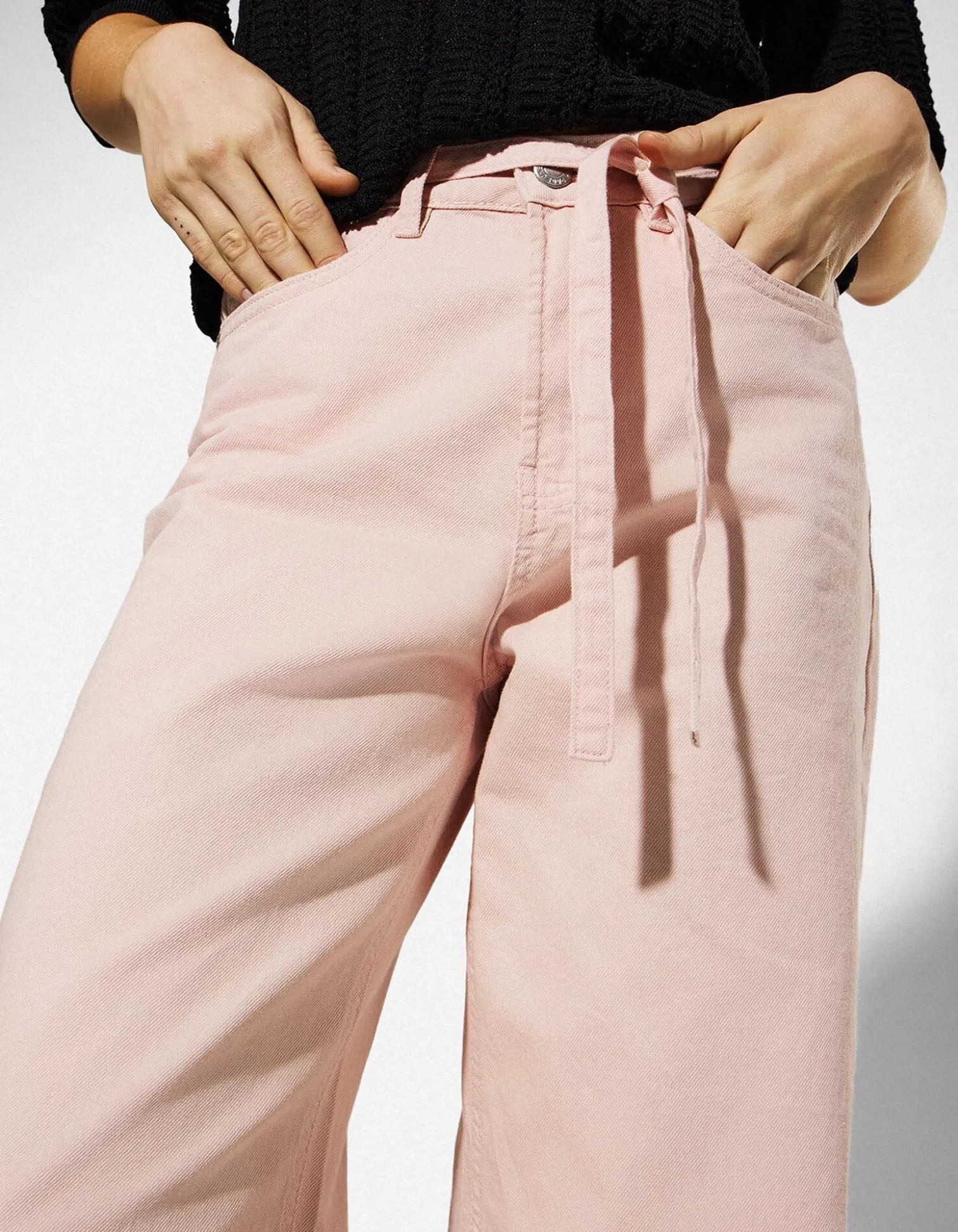 Jeans - Straight Fit - rosa